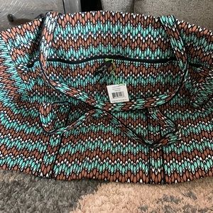 New! Vera Bradley Large Duffle